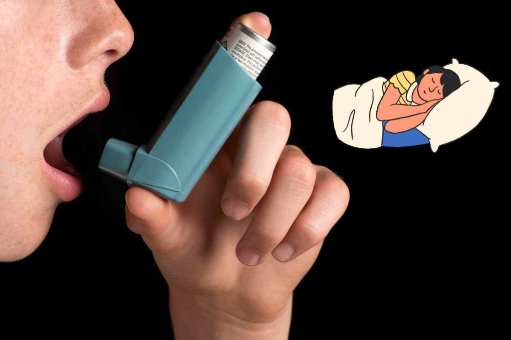 asthme position pour dormir