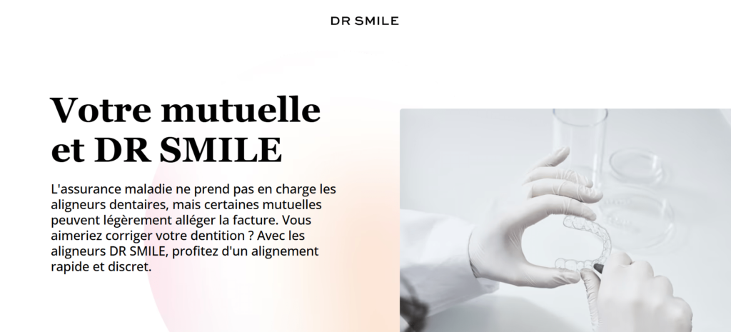 remboursement mutuelle dr smile