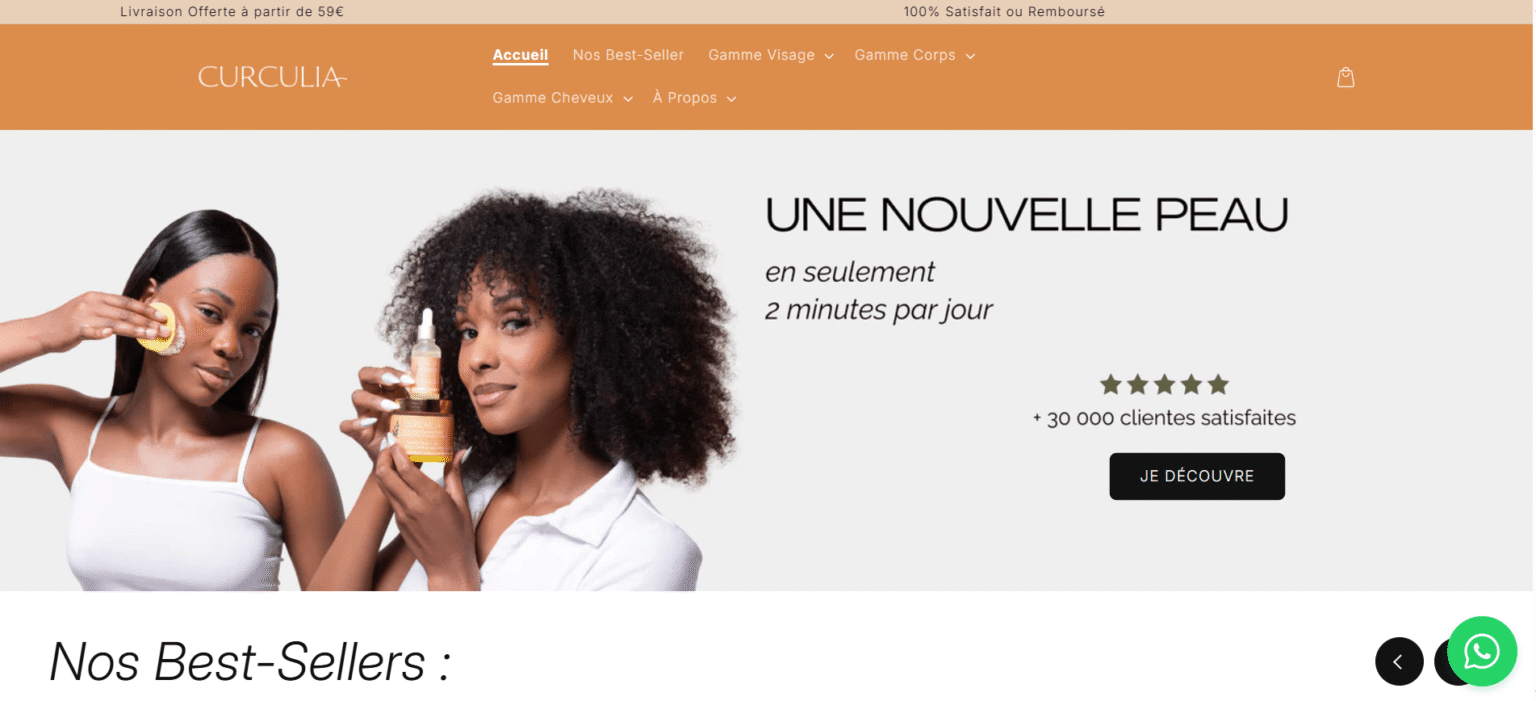 La liste des codes promos actifs sur Curculia [juillet 2026 ]