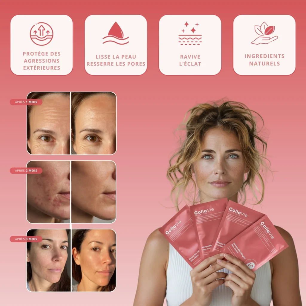 CollaVie avis, ce que disent vraiment les clients sur les masques au collagène