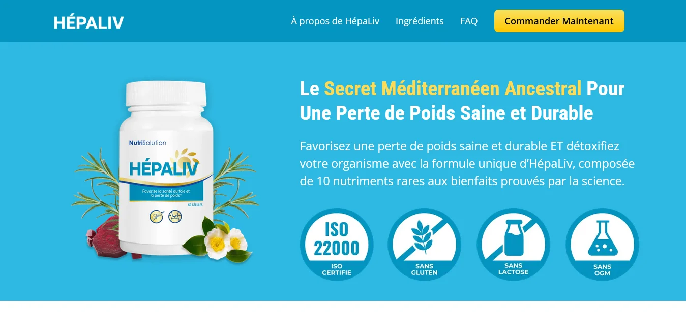 Hepaliv avis, analyse complète sur l'efficacité, le prix et les risques