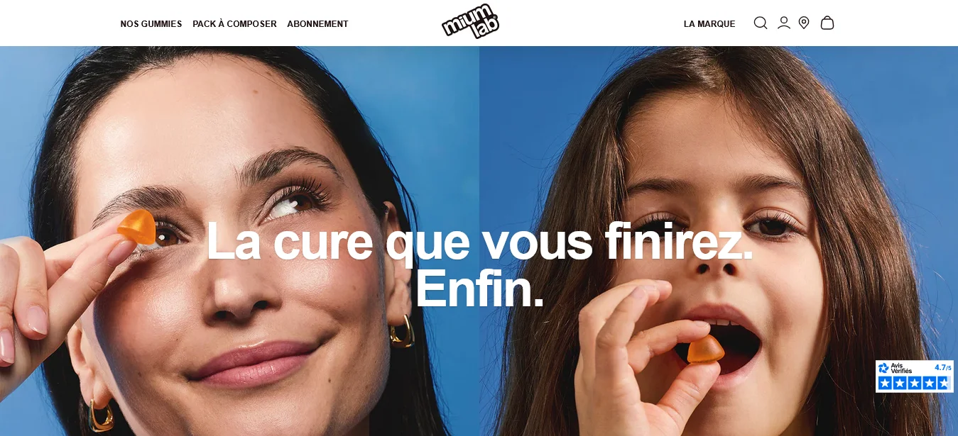 Mium Lab avis, analyse complète des retours clients et des gummies
