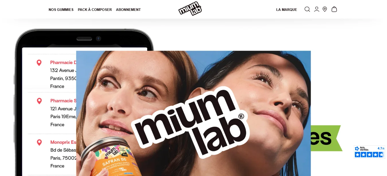 Mium Lab avis, analyse complète des retours clients et des gummies