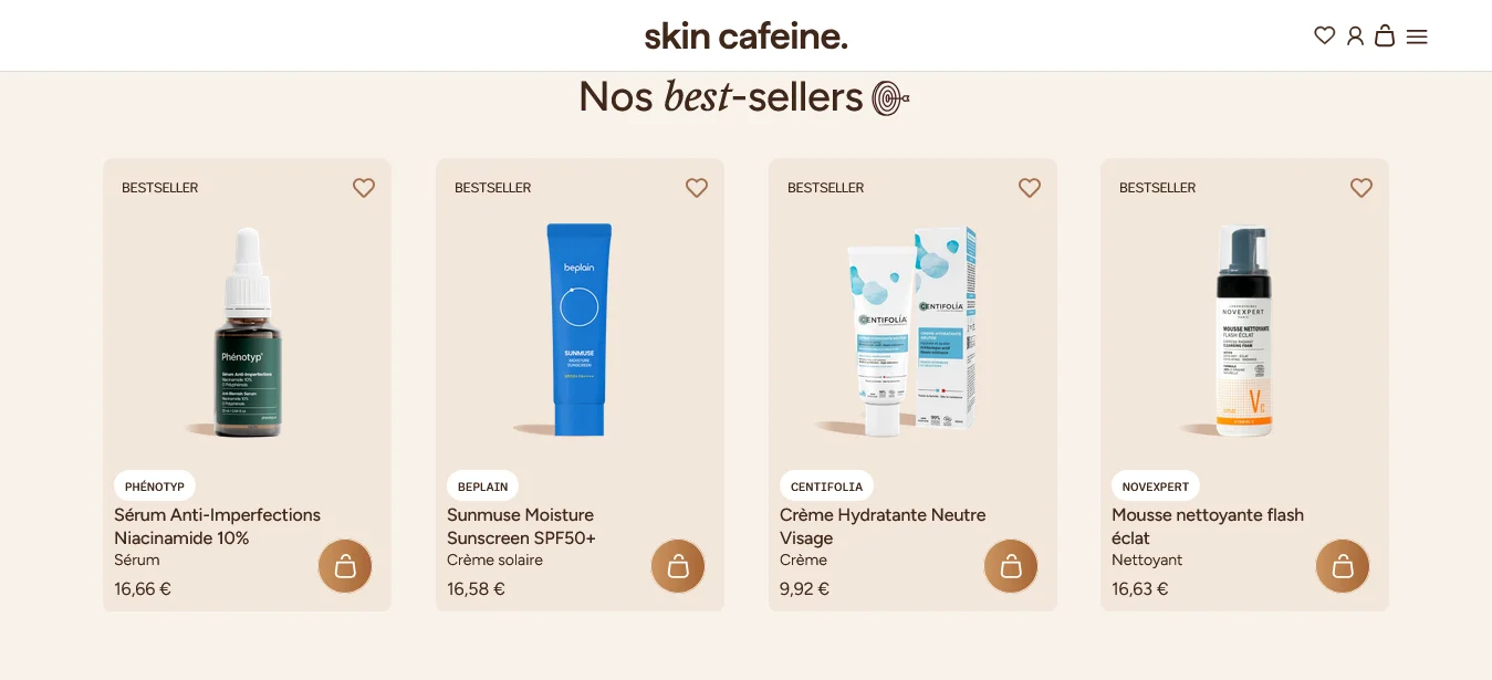 Skin Cafeine avis, analyse complète du diagnostic peau et des retours clients